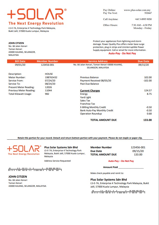  Minol USA business utility bill 